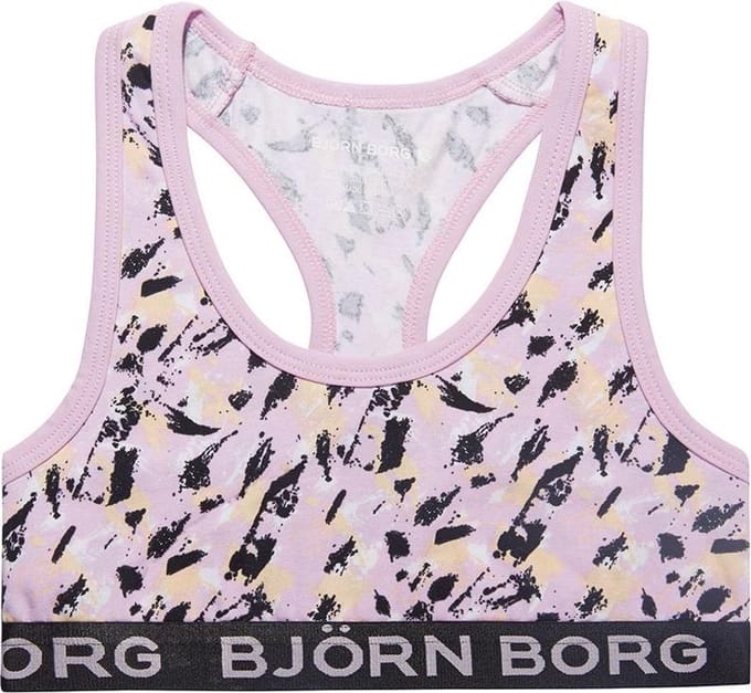 Bjorn Borg - Meisjes - Paint Soft Top - Roze  - 146