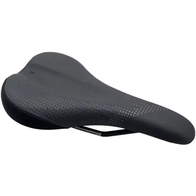 Merkloos Fietszadel Cromoly 255x145mm - Comfortabele MTB Zadel
