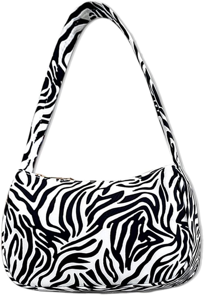 Dailygoody - Zebra Print Schoudertas - Stijlvolle Handtas
