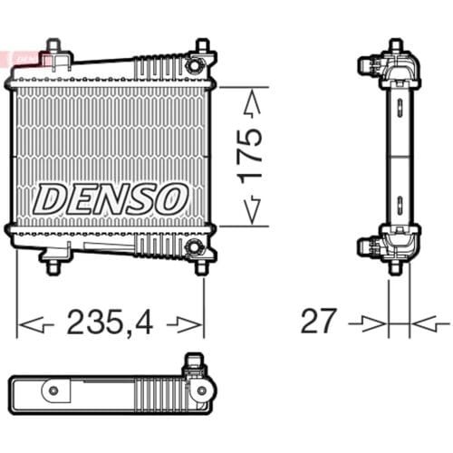 Radiateur DENSO DRM05078