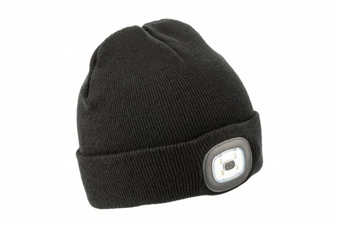 Högert Technik Otto - Wintermuts - Met LED-verlichting - Zwart - Universele maat