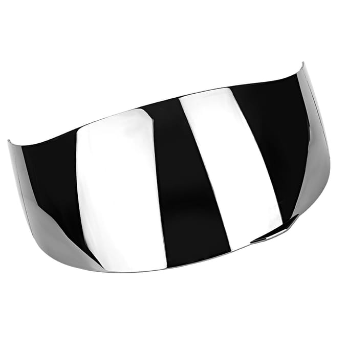 Motorfiets Windscherm Helm Lens Vizier Scherm Integraalhelm Geschikt Voor AGV K1 K3 SV K5 Verzilverd gray