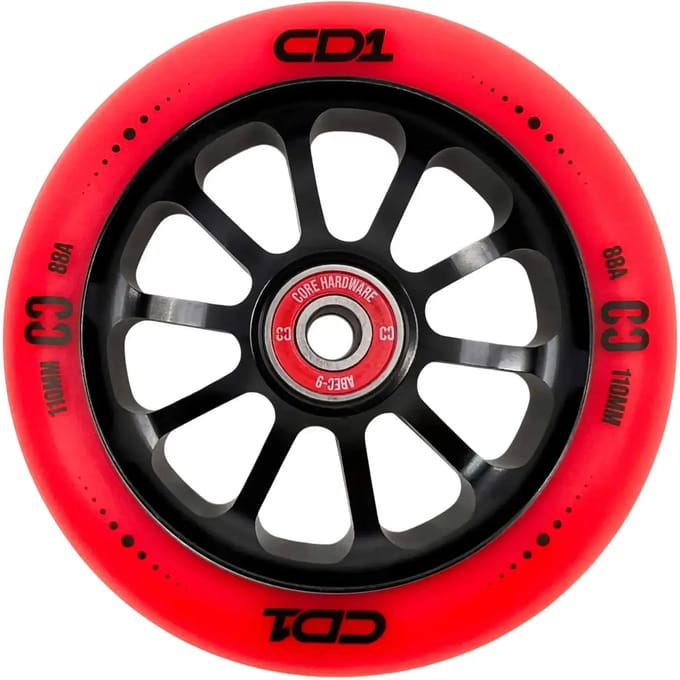 CORE CD1 Stuntstep Wiel 110mm Rood