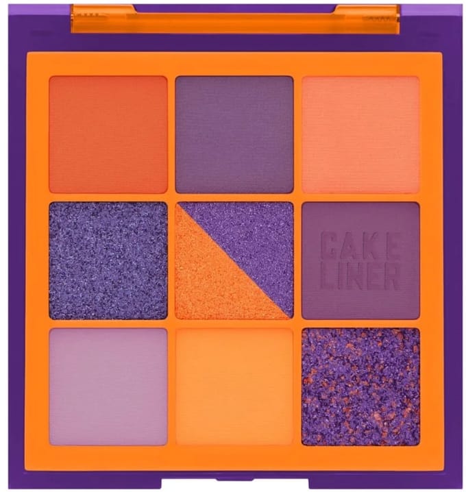 Huda Beauty Color Block Obsessions Eyeshadow Palette (Orange&Purple) 7.5 G/0.26 OZ Oogschaduw