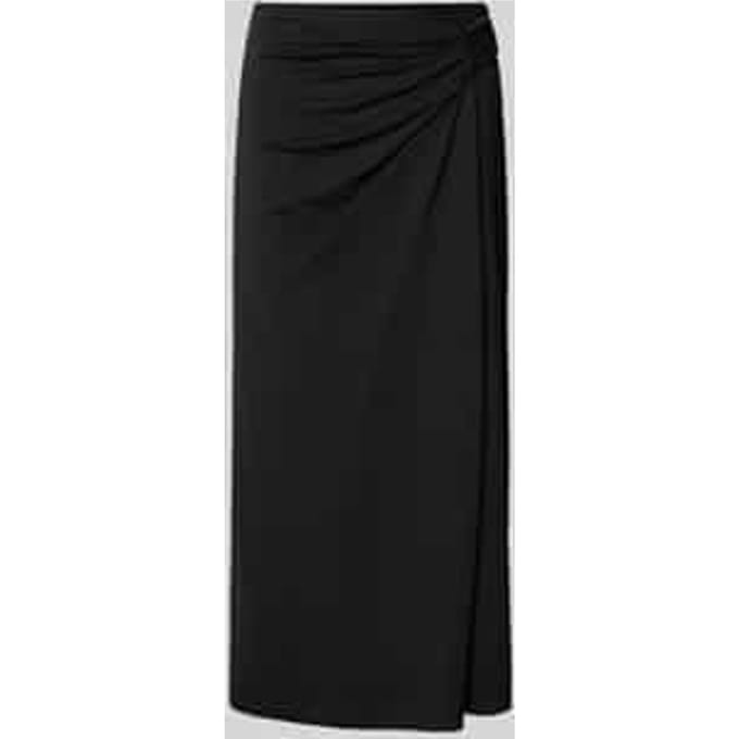 Midirok met plooien opzij, model 'MEMO'