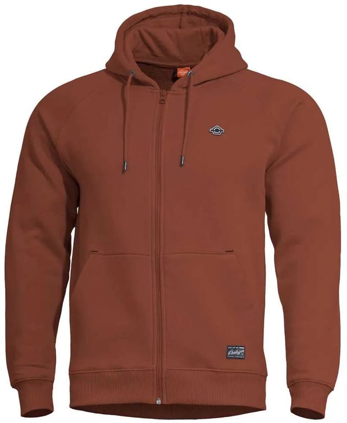 Pentagon Phaeton Sweatshirt Met Rits Rood 2XL Man