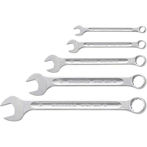 Stahlwille 96400809 13/5 Ring-steeksleutelset 5-delig Sleutelbreedte (metrisch) 8 - 19 mm