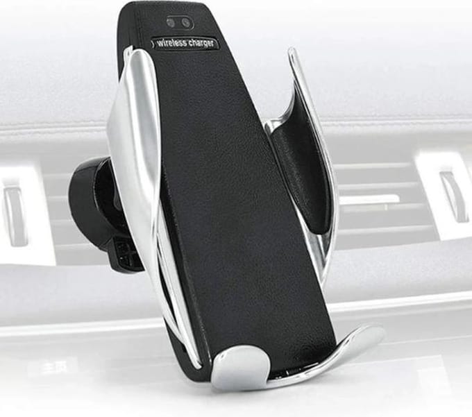 Draadloze autolader - Automatische sensor - Ventilatiehouder