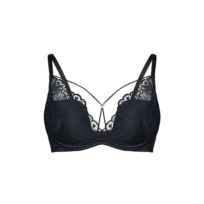 Esotiq Aurora - Push-upbeha - Zwart - 65C - Uitneembare vullingen