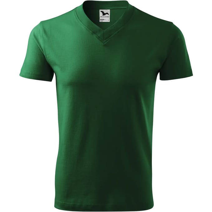 T-shirt met V-hals Malfini 102