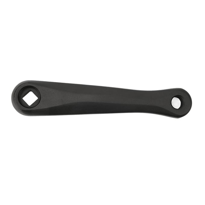 Fiets Crankarm Links 152mm Diamantgat Aluminiumlegering Sterke Ondersteuning Pedaal Crankbeen black