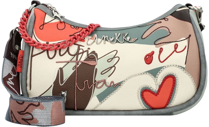 Anekke Schoudertas Alma Ole Shoulder Bag Multicolor Veelkleurig