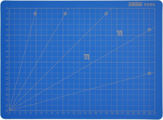 DESQ® Snijmat 22x30 cm | 5 laags | A4 | Zelfherstellend | Professionele kwaliteit