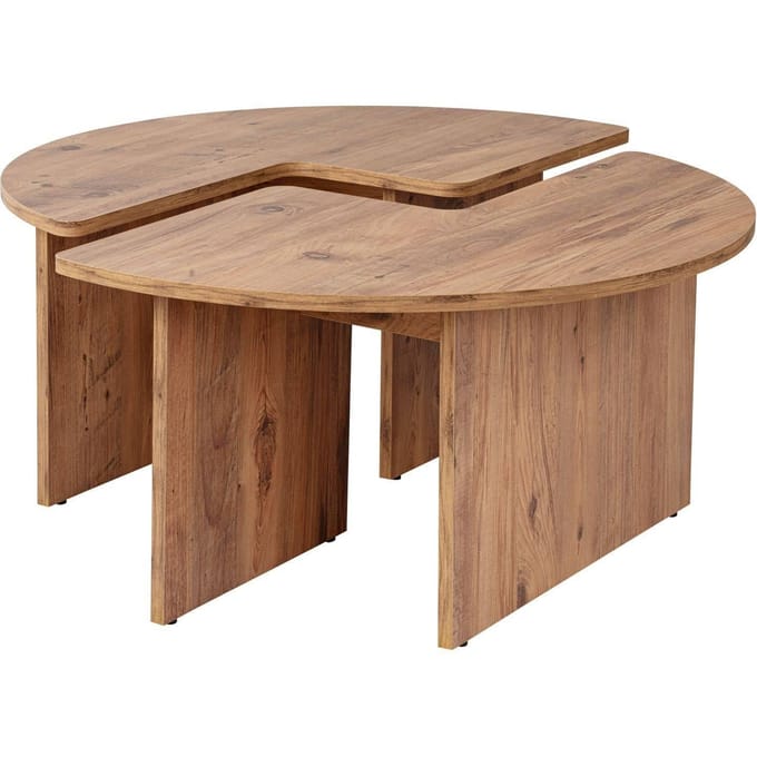 Houten salontafel "Moira" 90 x 90 x 41 cm - Atlantic Pine