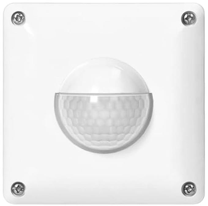Bewegingsmelder IP65 - Bewegingssensor met 190° detectiehoek - Max. bereik 10m