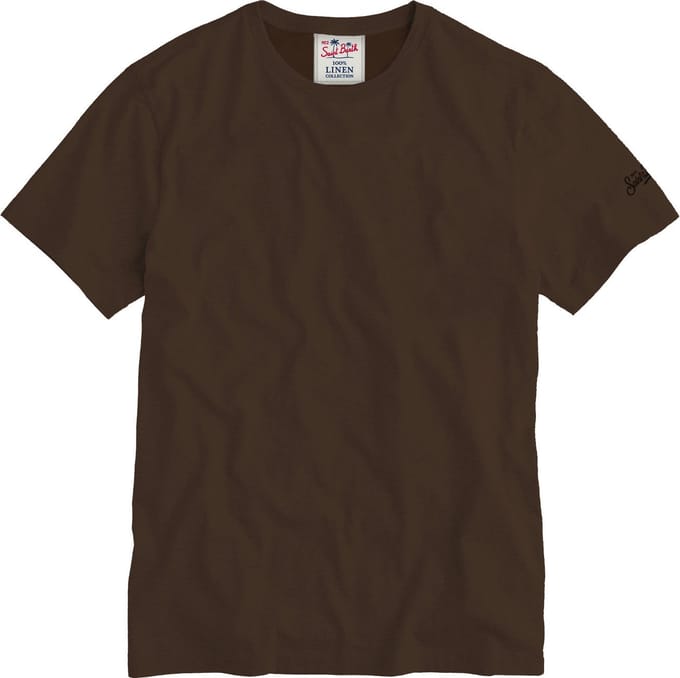 mc2 Saint Barth Linen T-shirt ECS0003-00920L