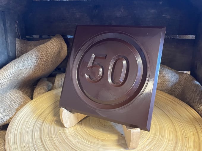 Callebaut - 50 jaar chocolade - Verjaardagscadeau - Smaak puur