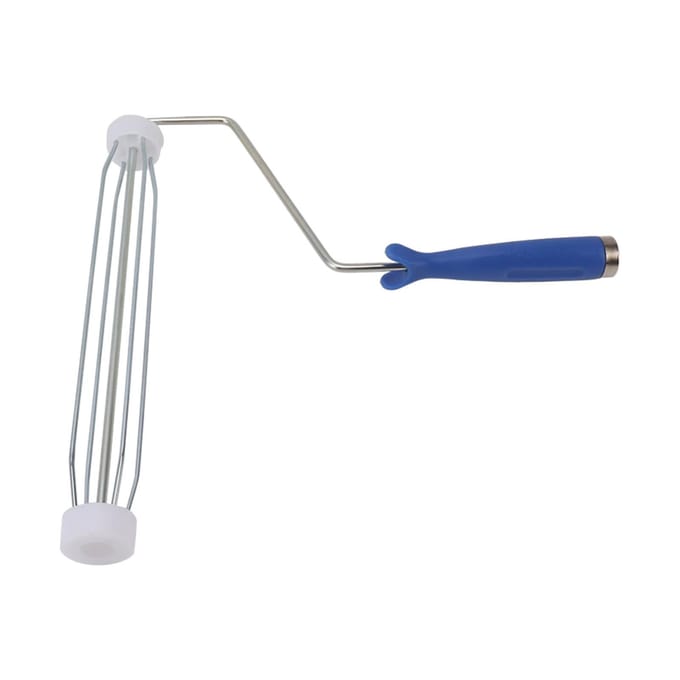 Rollerframe Ergonomische Handgreep Hoge Sterkte Eenvoudige Bediening Verfrollerframe voor Stofroller 12 Inch 12 Inch gray