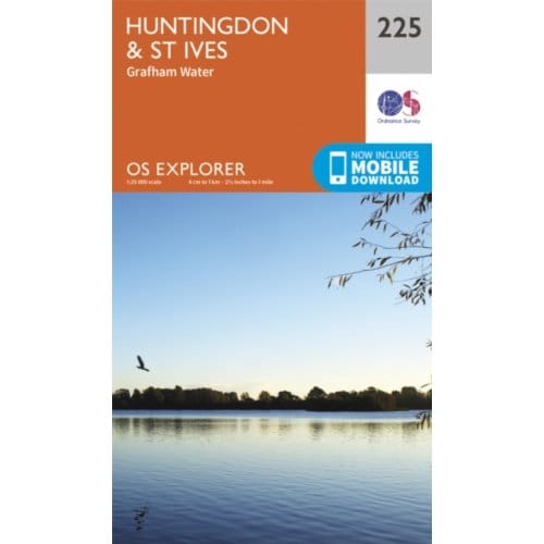 Huntingdon And St.Ives, Grafham Water - Ordnance Survey