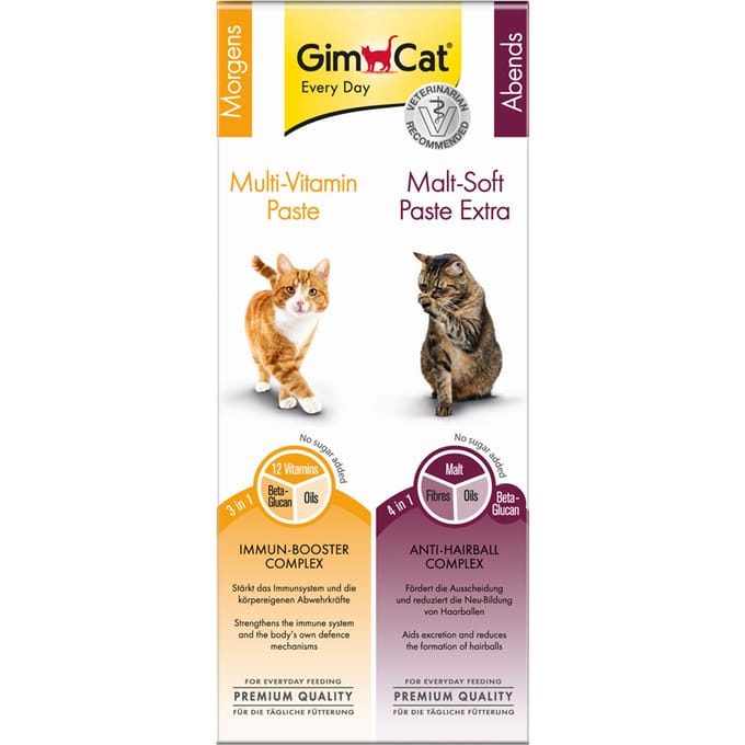 2x50g Combi Pakket Multi + Mout GimCat Kattensnacks