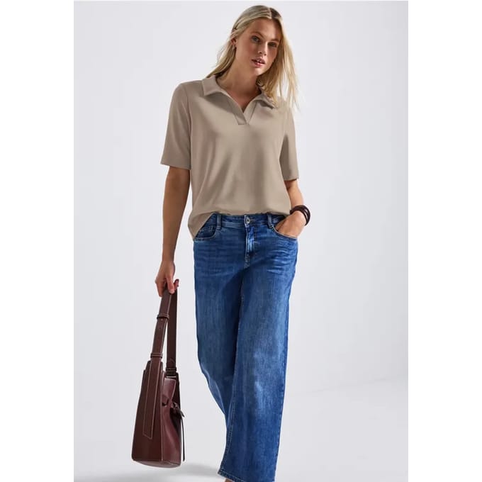 Silk-Look polo