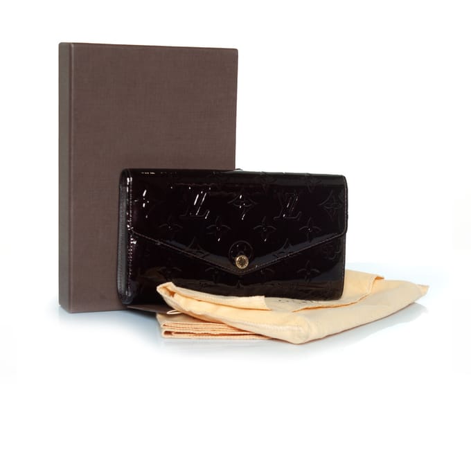 Louis Vuitton, Amarante monogram Jeanne portemonnee