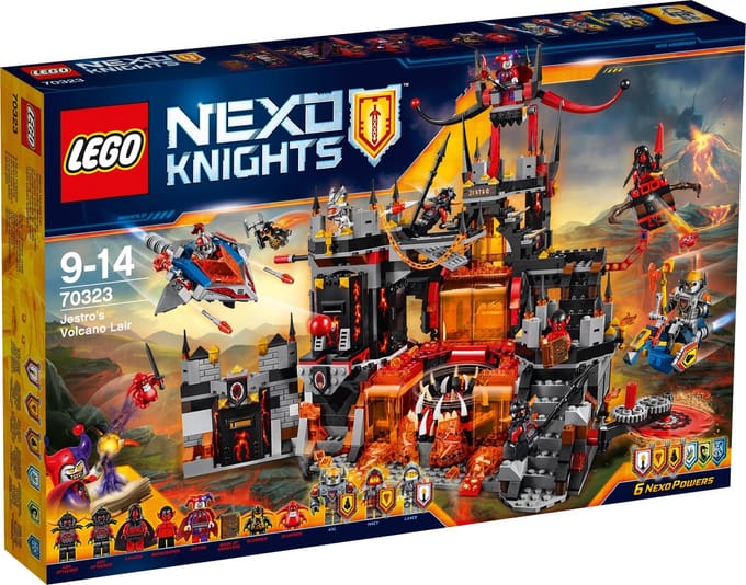 LEGO NEXO KNIGHTS Jestro's vulkaanbasis 70323