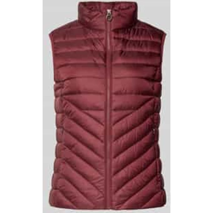 Donsjes zonder mouwen outdoor iets warm gewatteerd met rits vrouw s.Oliver