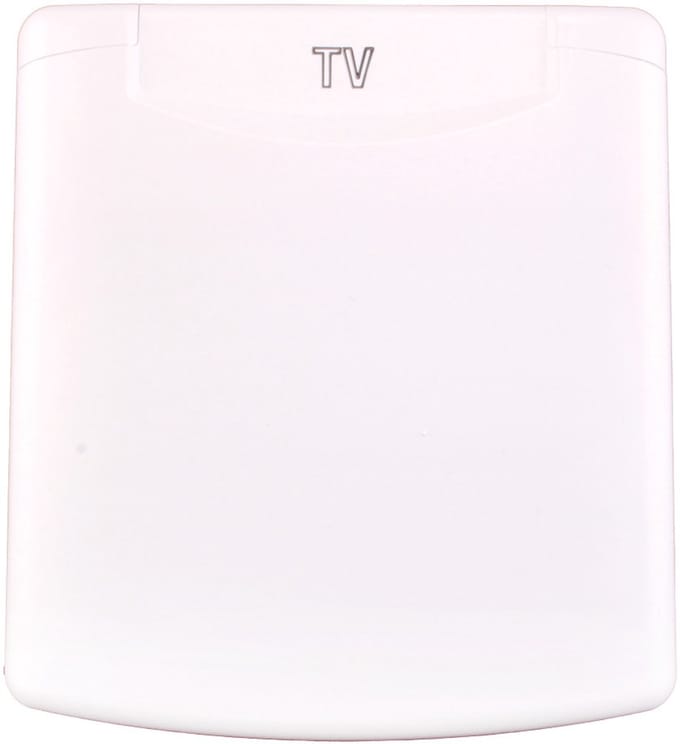 Inbouwstekkerdoos Design 2014 230V/12V/Sat Wit 210