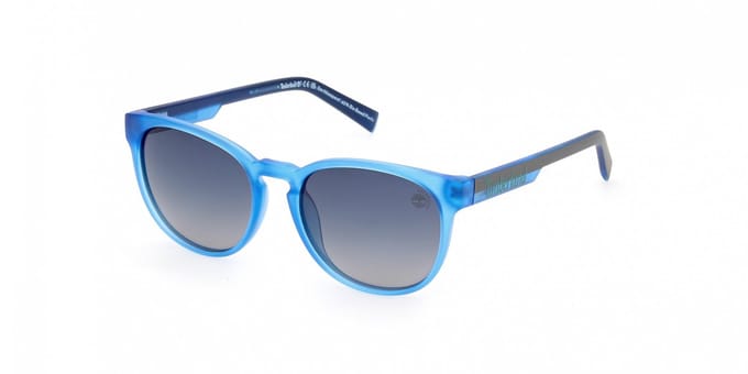Timberland Tb00014 Gepolariseerde Zonnebril Transparant Smoke Polarized Man