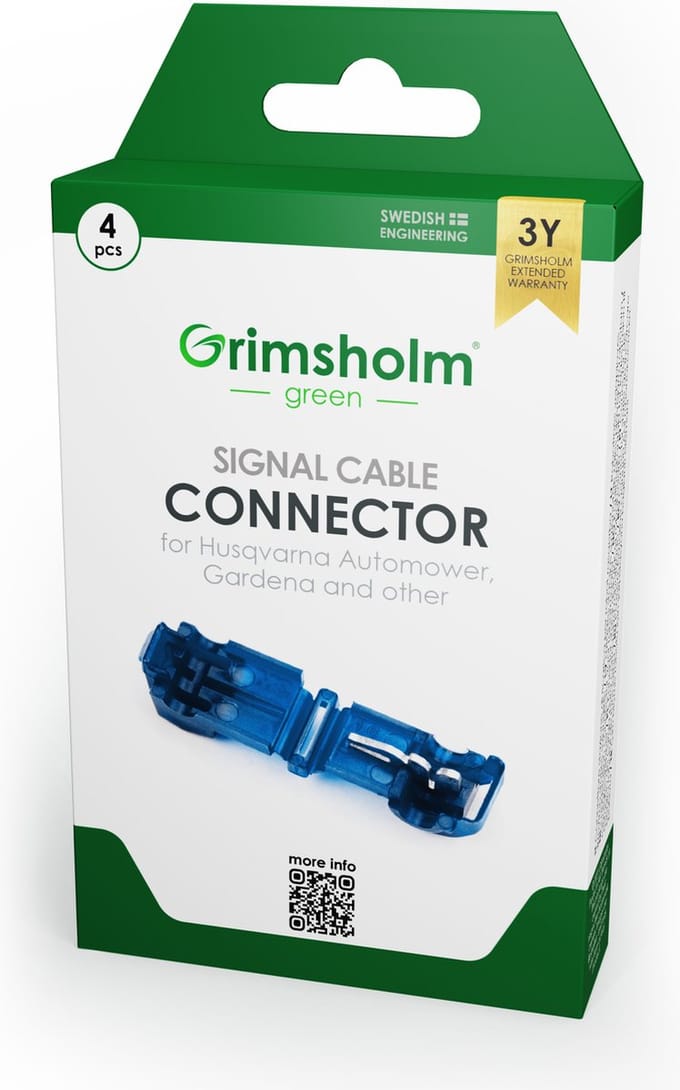 Kabelconnector voor robotmaaier - 4 stuks