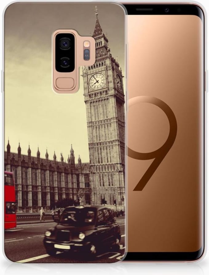 TPU Hoesje voor Samsung Galaxy S9 Plus Siliconen Back Cover Londen