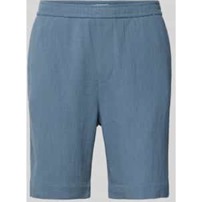 regular fit sweatshort met puur katoen model 'REGCAL'