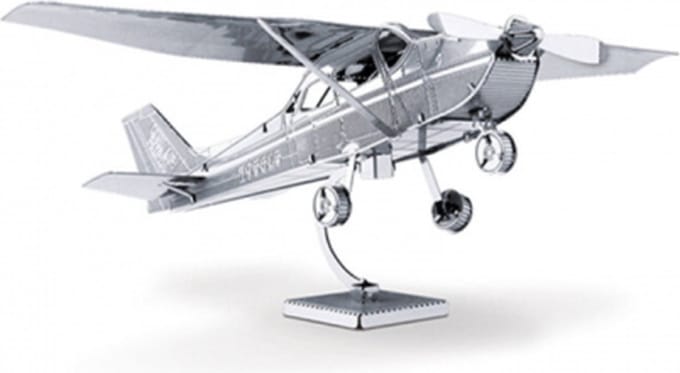 De Bouwplaats Cessna 172 Skyhawk - Metalen bouwpakket - Vanaf 14 jaar