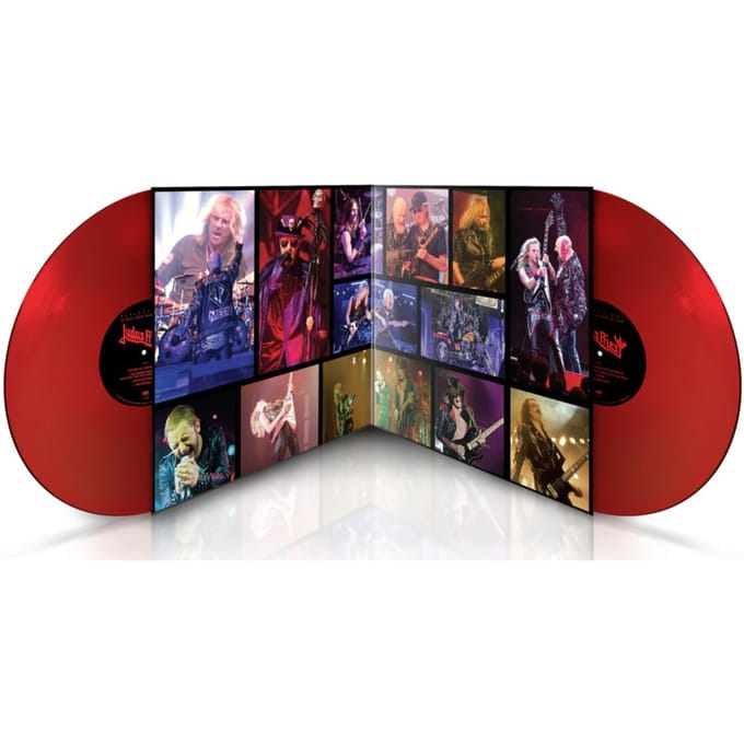 Judas Priest LP - 50 heavy metal years - voor Geen - gekleurd