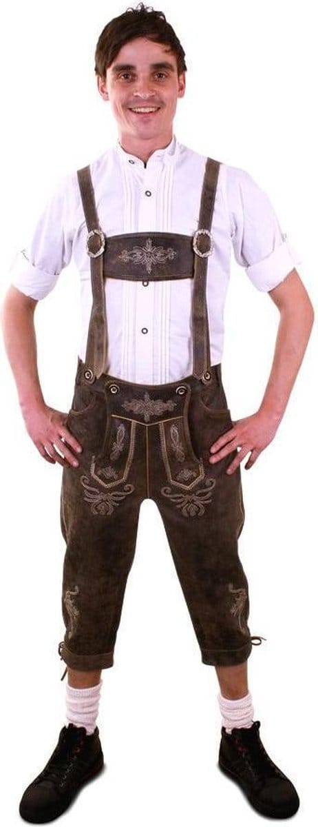 Lederhose bruin knee-over heren - Maat 60