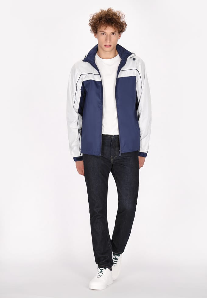 Mo Jas Heren marine wit