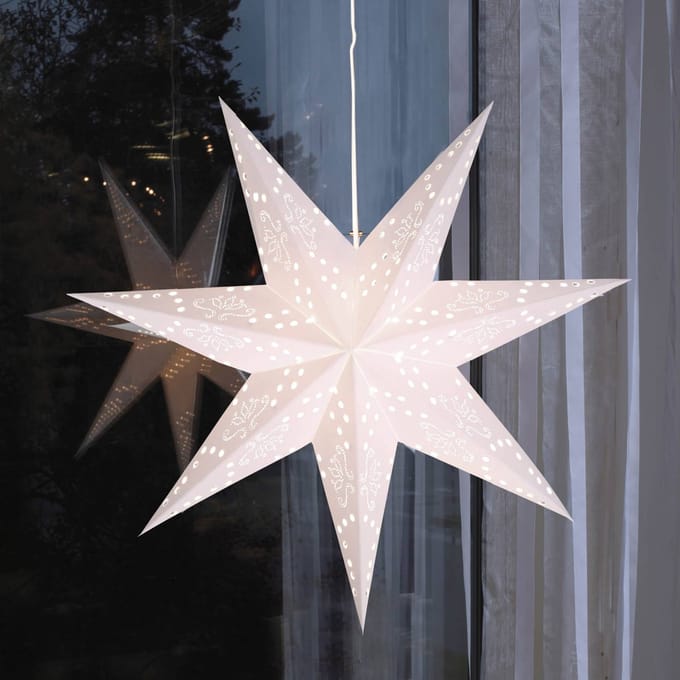 STAR TRADING Hangende papieren ster Romantic Star
