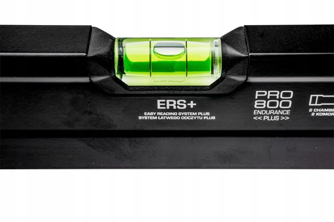 PRO Waterpas 60cm PRO800 Endurance Plus Zwart Gefreesd