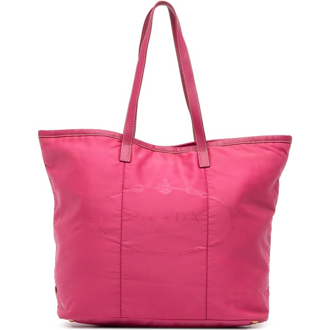 Roze Nylon Schoudertas