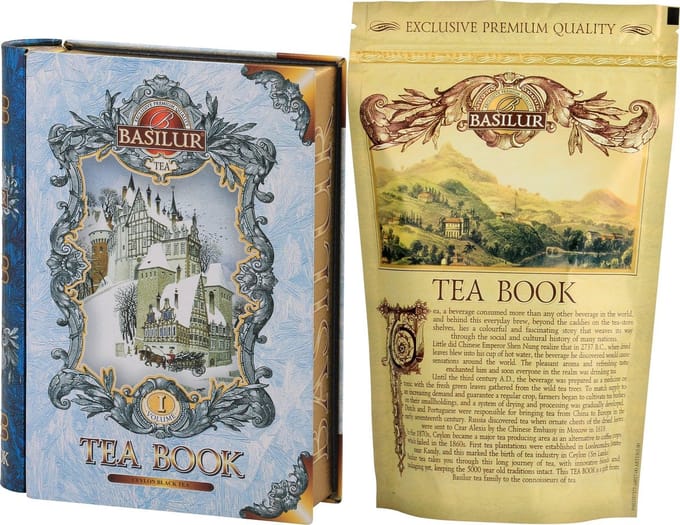 Basilur Tea Volume Book 1 (zwarte thee, amandel en jasmijn)