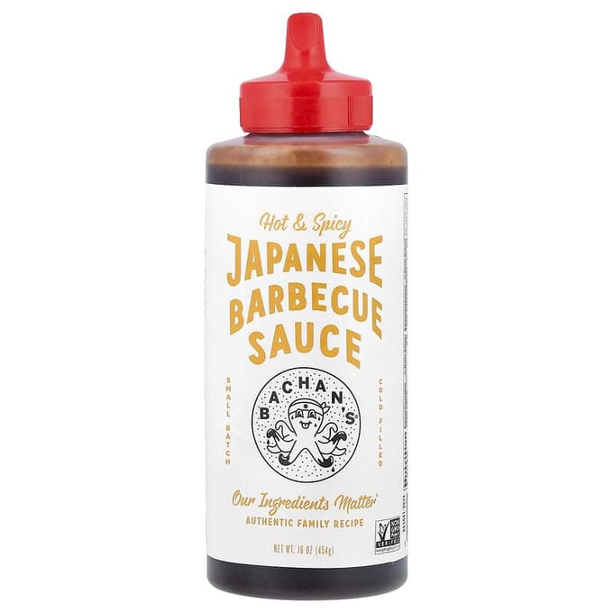 Sauce Barbecue Japonaise, Piquante et Épicée, 16 oz (454 g)