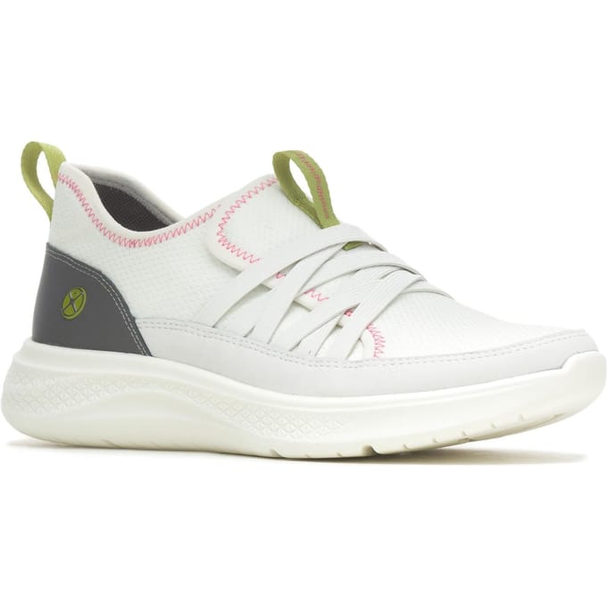 Hush Puppies Dames/dames Elevate Leren Trainers (Wit)