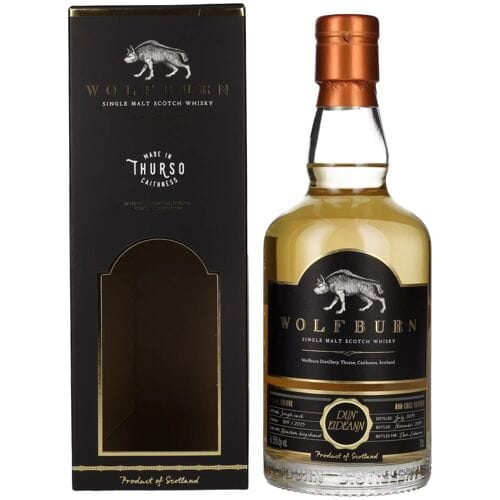 Wolfburn Whisky Wolfburn DUN EIDEANN Single Malt Scotch Whisky 55% Vol. 0,7l in geschenkverpakking
