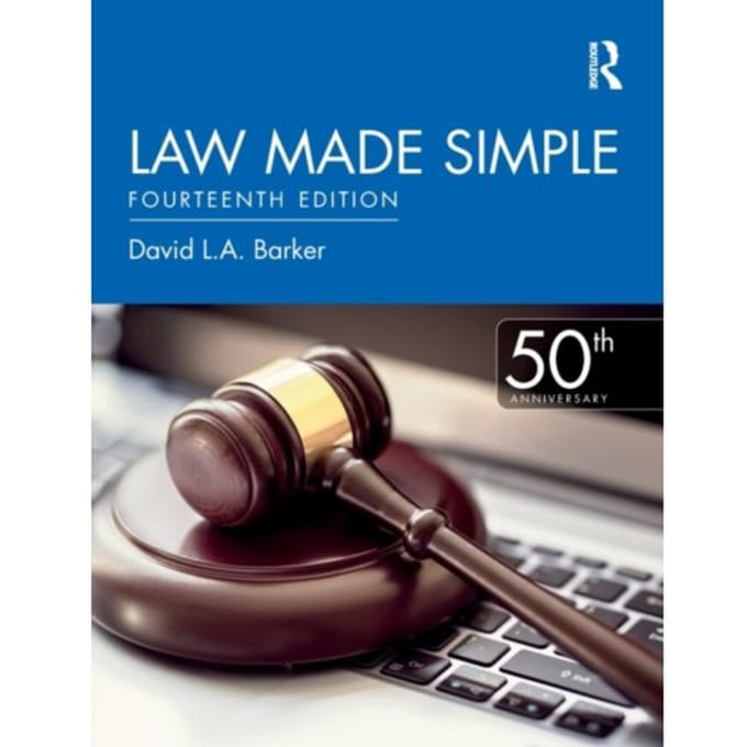 Law Made Simple - Barker, David L.A.