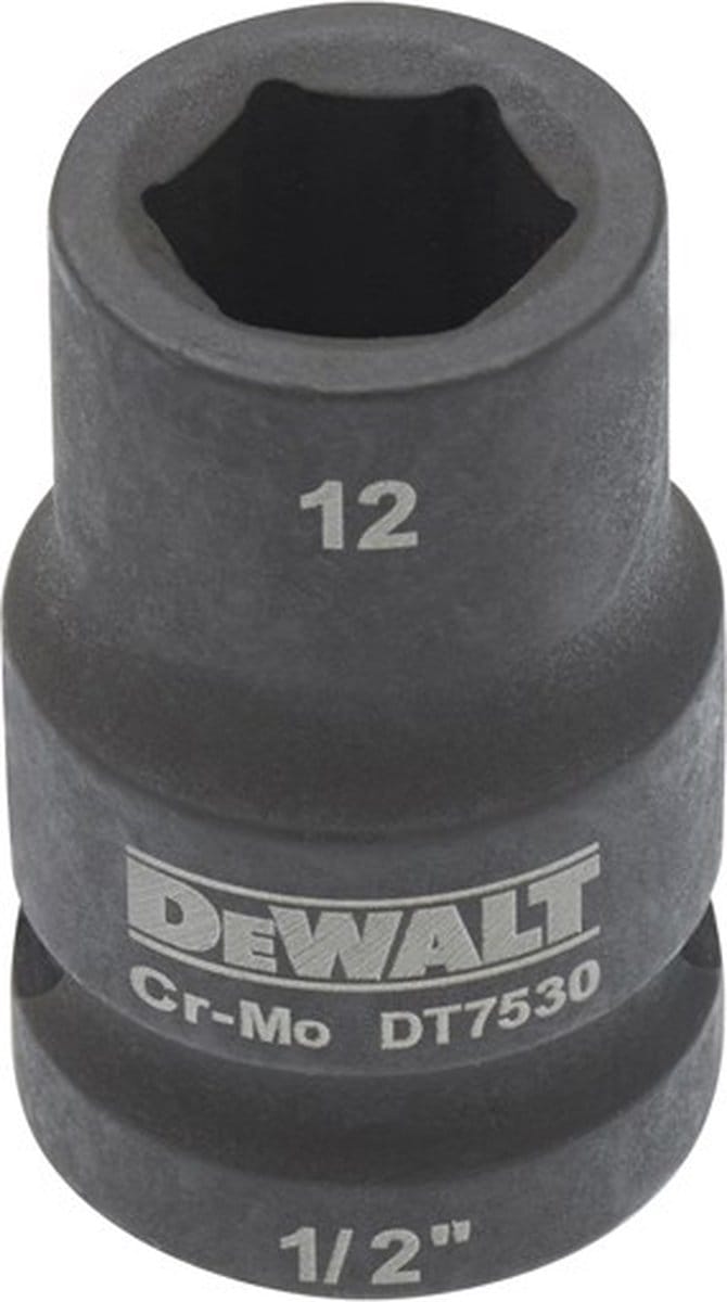 DeWALT DT7530 Krachtdop 1/2 kort | 12mm