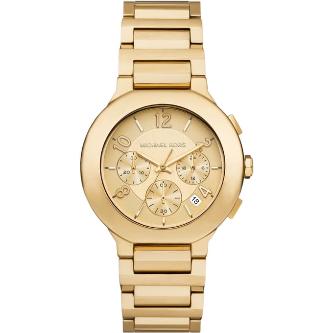 Michael Kors Gramercy Dames Gouden Horloge MK7520