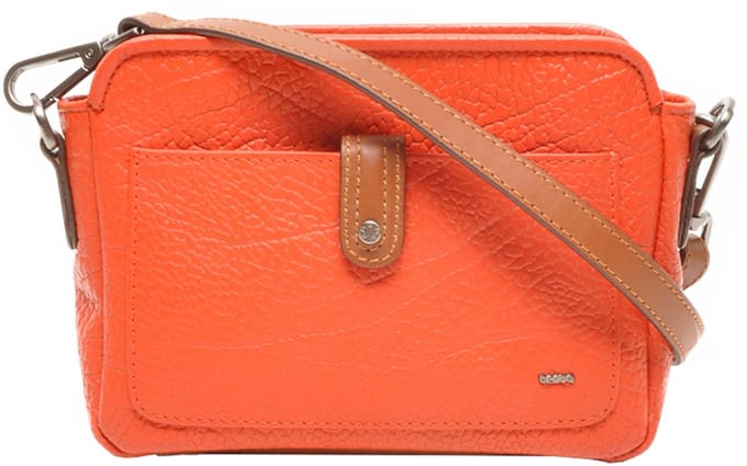 Berba | Chamonix | Crossbody-tas | Schoudertas | Dames | Oranje | Leer