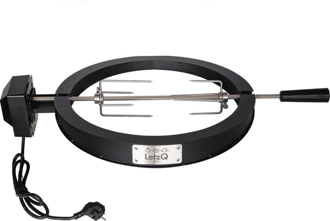 Letzq Draaispit Rotisserie Kamado 15" roostermaat - Medium