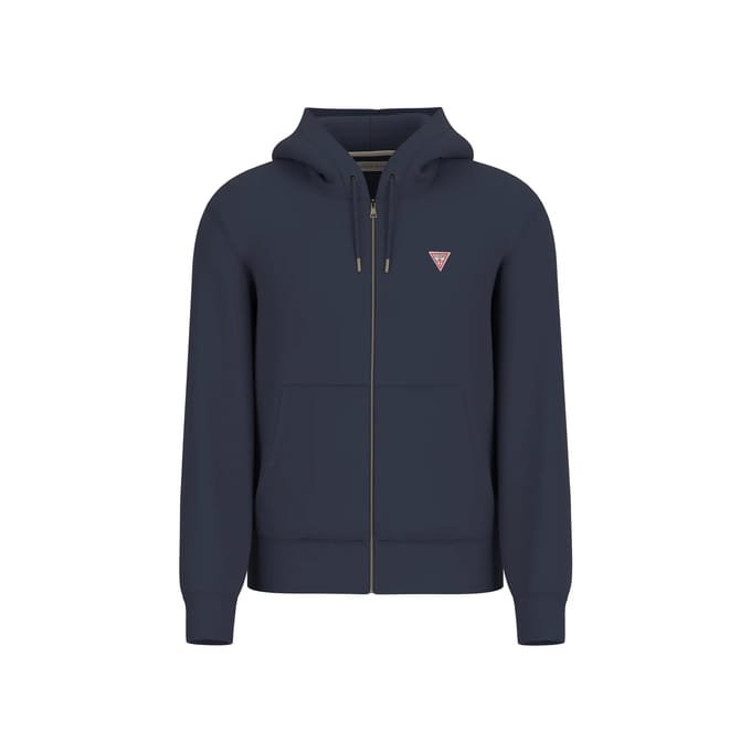 Slim fit hoodie met mini driehoek Guess